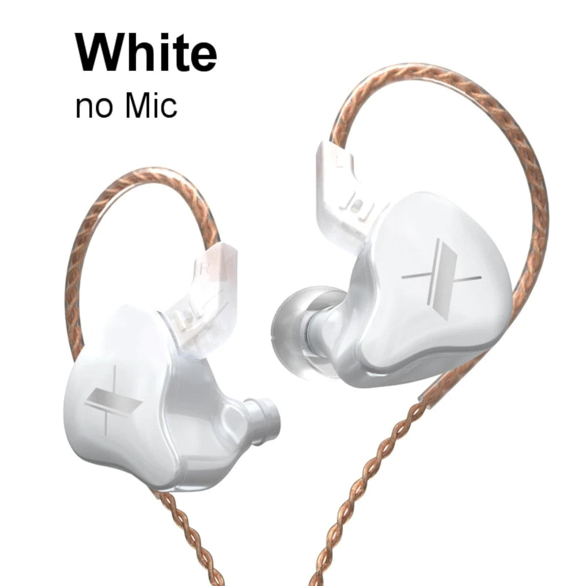 KZ EDX HiFi In-Ear-Kopfhörer mit abnehmbarem Kabel