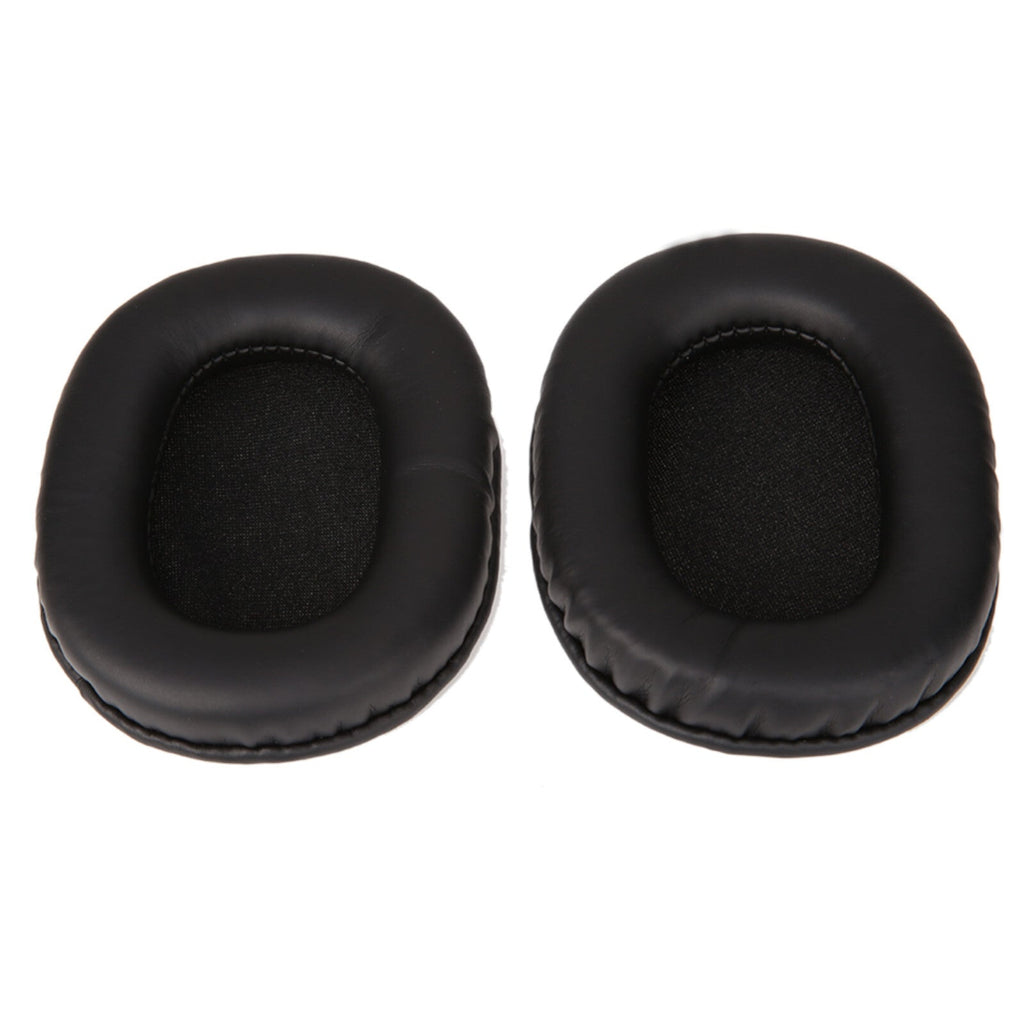 Schwarze Kunstleder-Ohrpolster für Audio-Technica M50X M40X