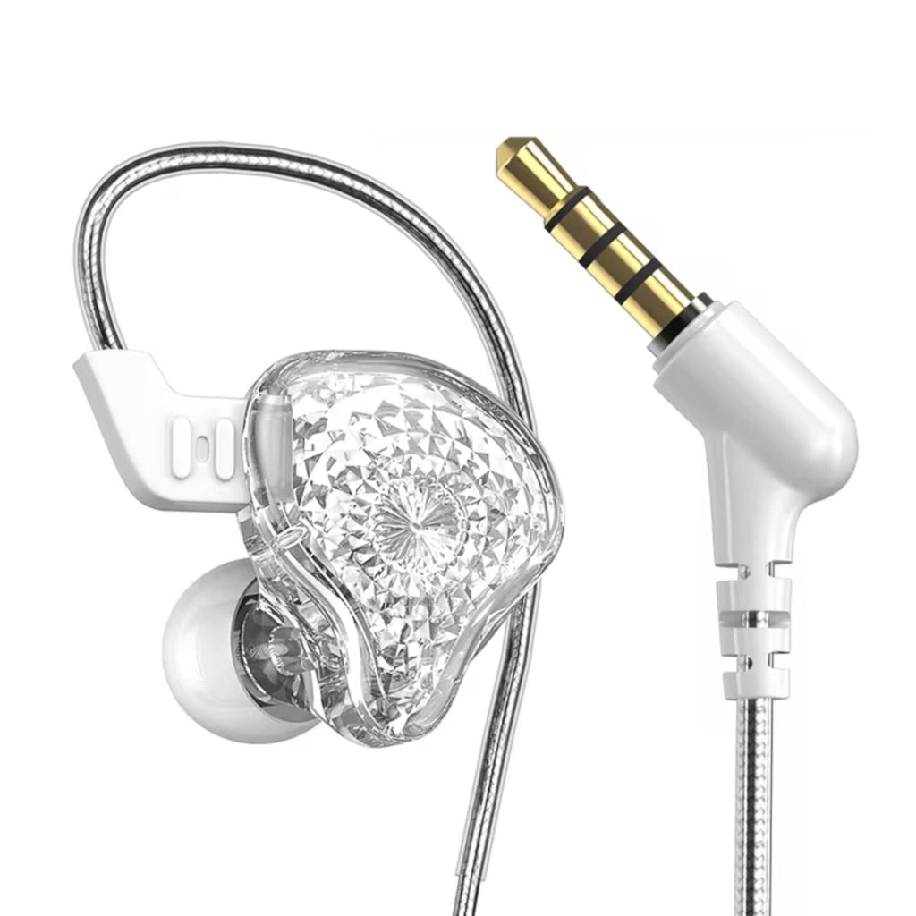 Kristallfarbenes 3K K2 HD In-Ear-Headset