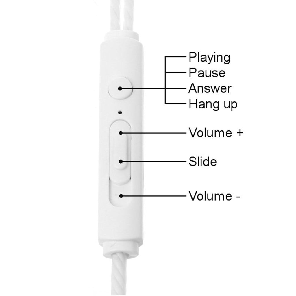 S9+ In-Ear-Kopfhörer mit Lautstärkeregler