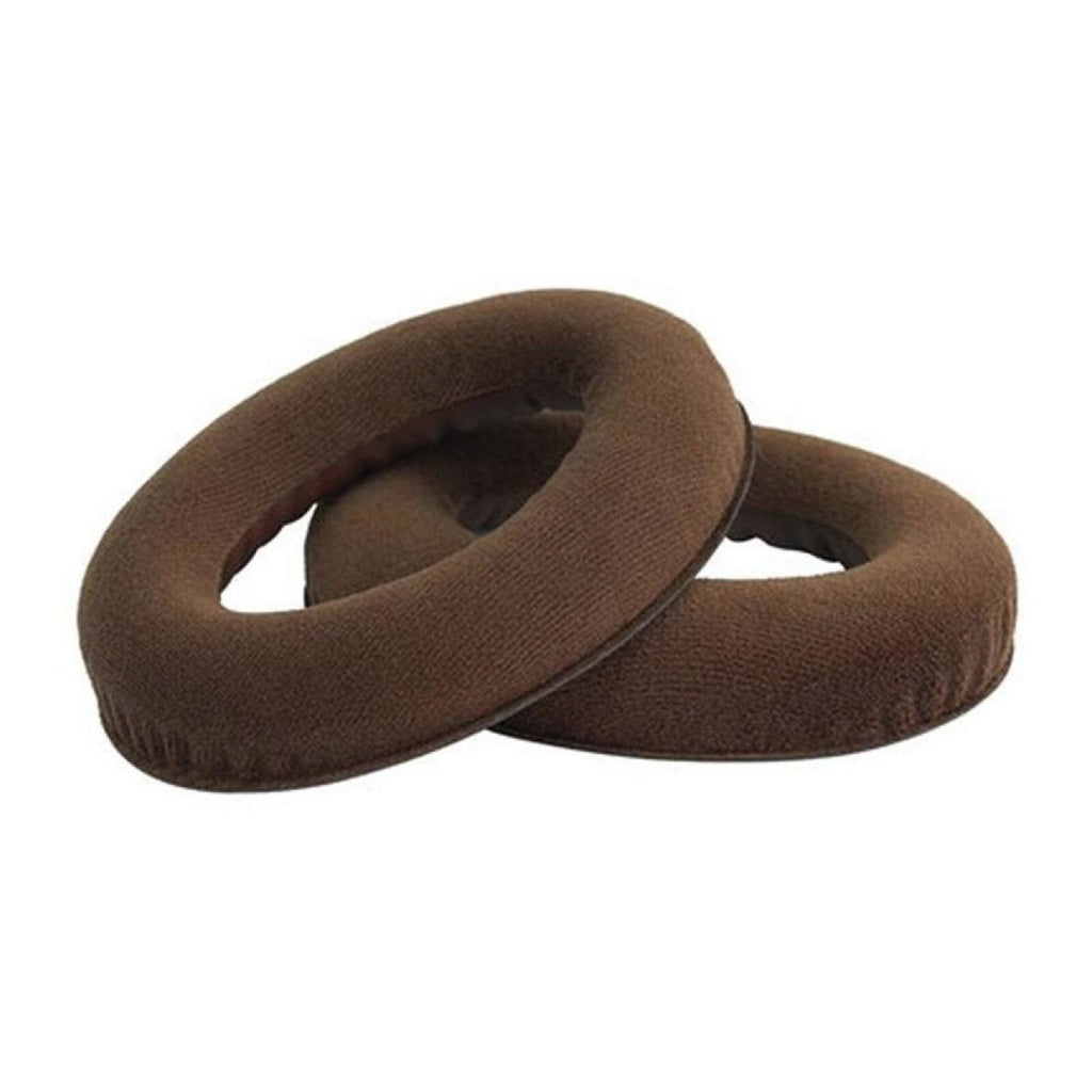 Braune Velours-Ohrpolster für Sennheiser HD559 bis HD599