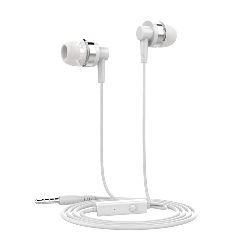 Weißes Langsdom JD89 In-Ear-Headset