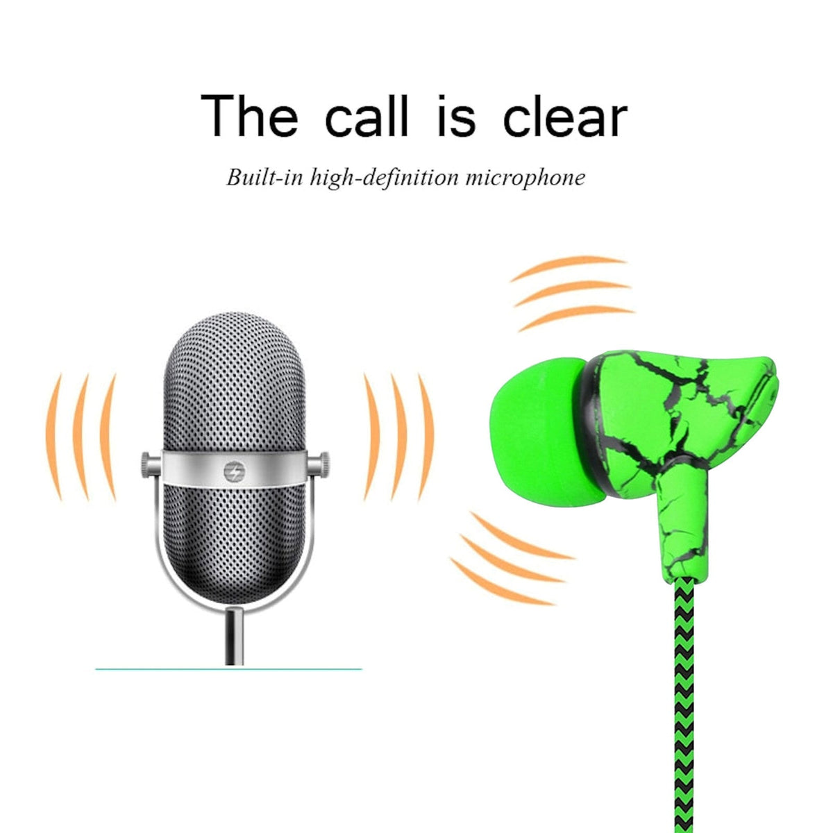 3K Cracked Style In-Ear-Headset