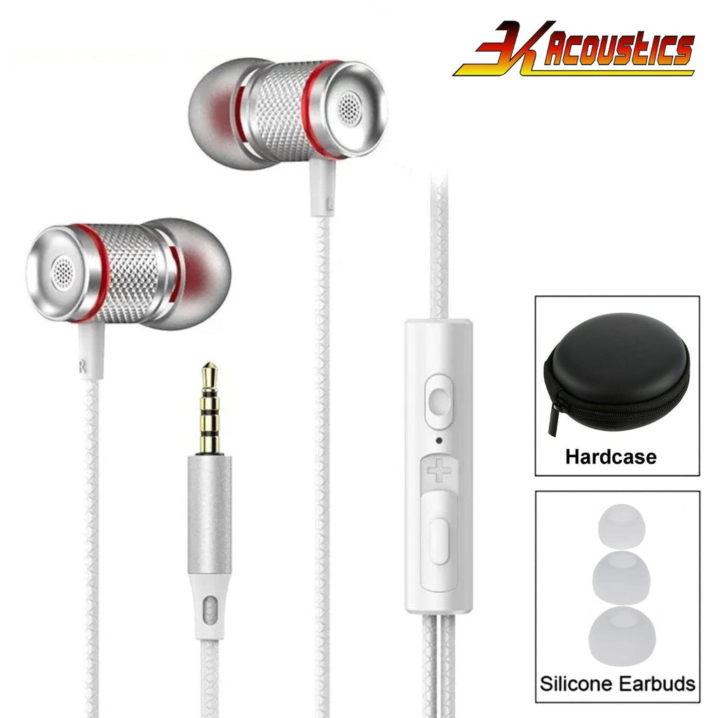 Silberner 3K D9 Pro Metall In-Ear-Kopfhörer