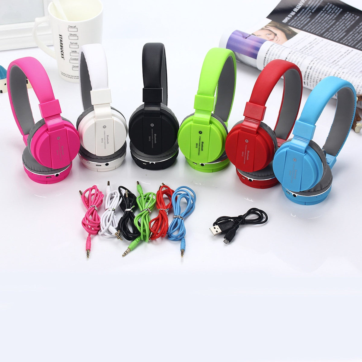 3K SH12 Bluetooth Kopfhörer mit TF-Kartenfach