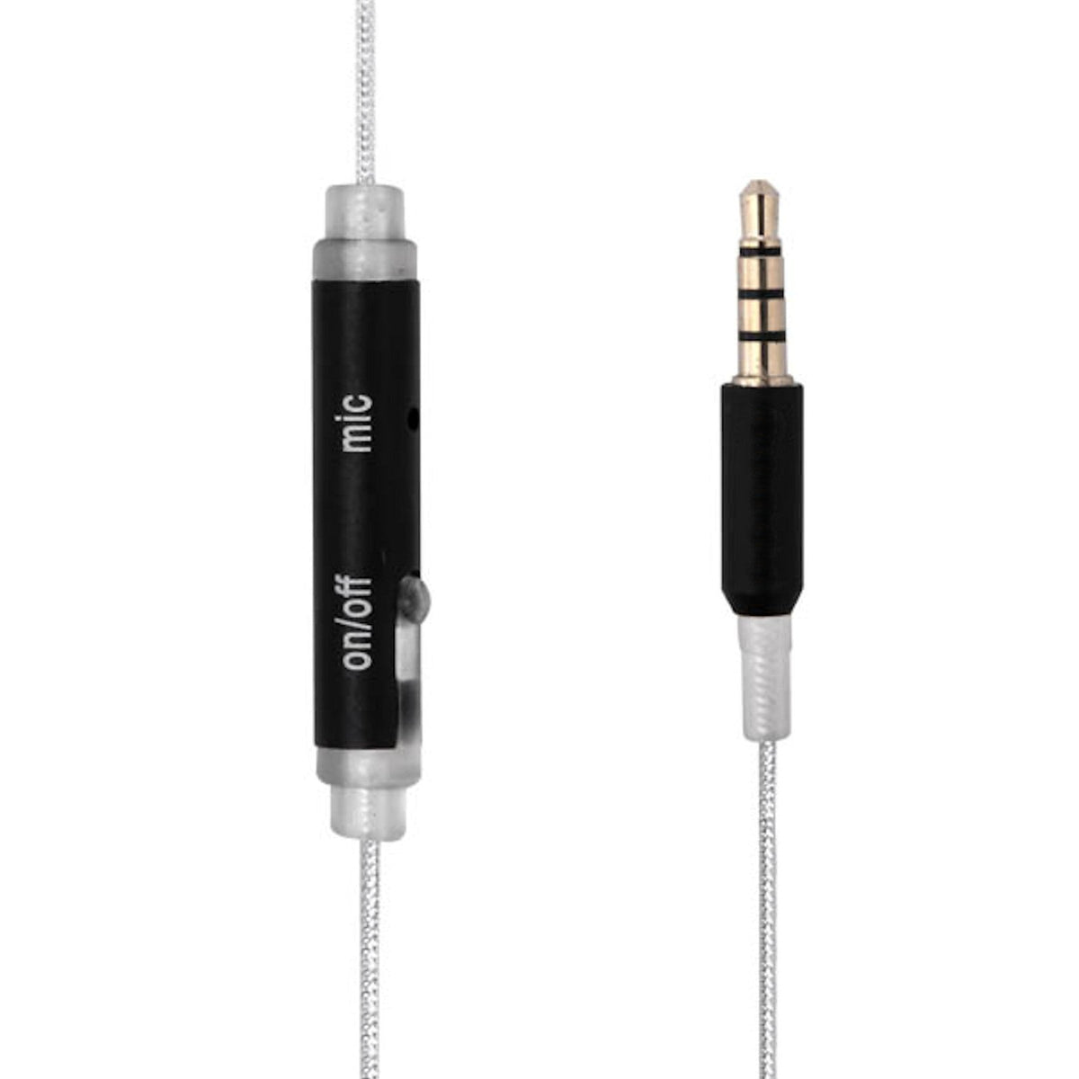 Diamond Pro Black In-Ear-Headset mit Strassstein