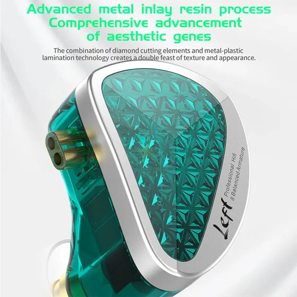 KZ AS16 Pro In-Ear-Monitor mit 16 Balanced-Armature-Treibern