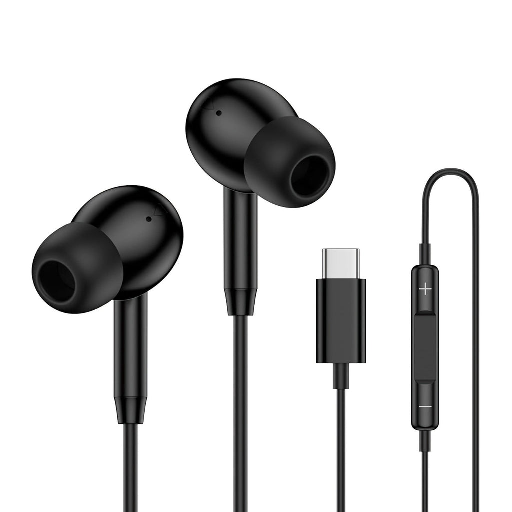 USB-C In-Ear-Kopfhörer mit Mikrofon und Fernbedienung