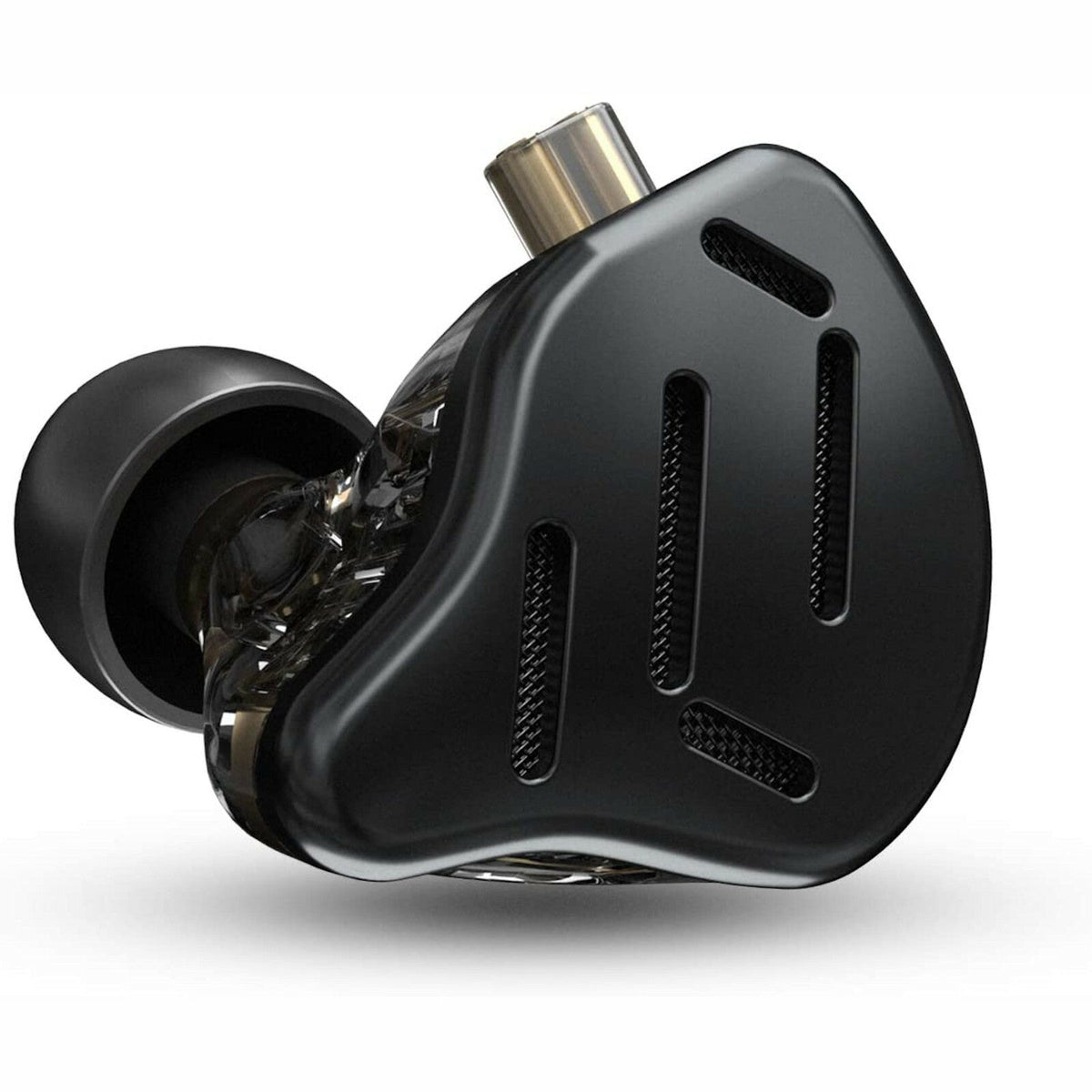 Schwarzes KZ ZAX In-Ear-Headset mit 16 Treibern