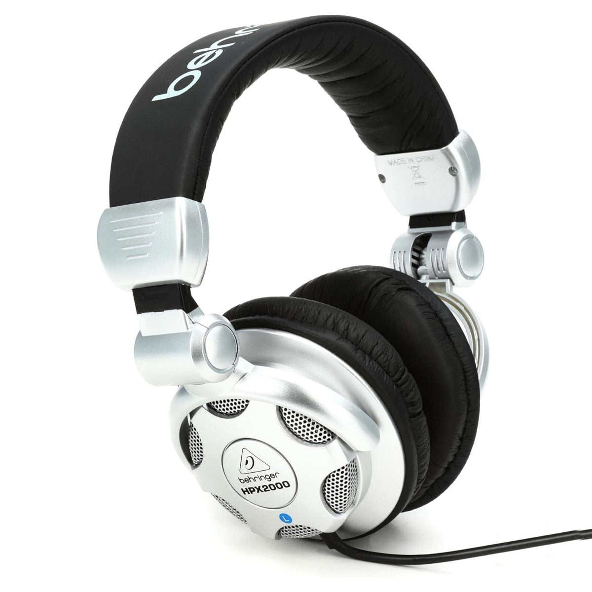Silber-schwarze Behringer HPX2000 DJ-Kopfhörer