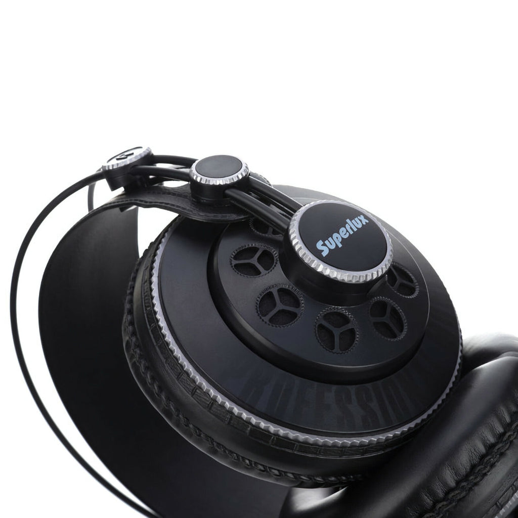 Schwarz-graue Superlux HD681 Studio-Kopfhörer