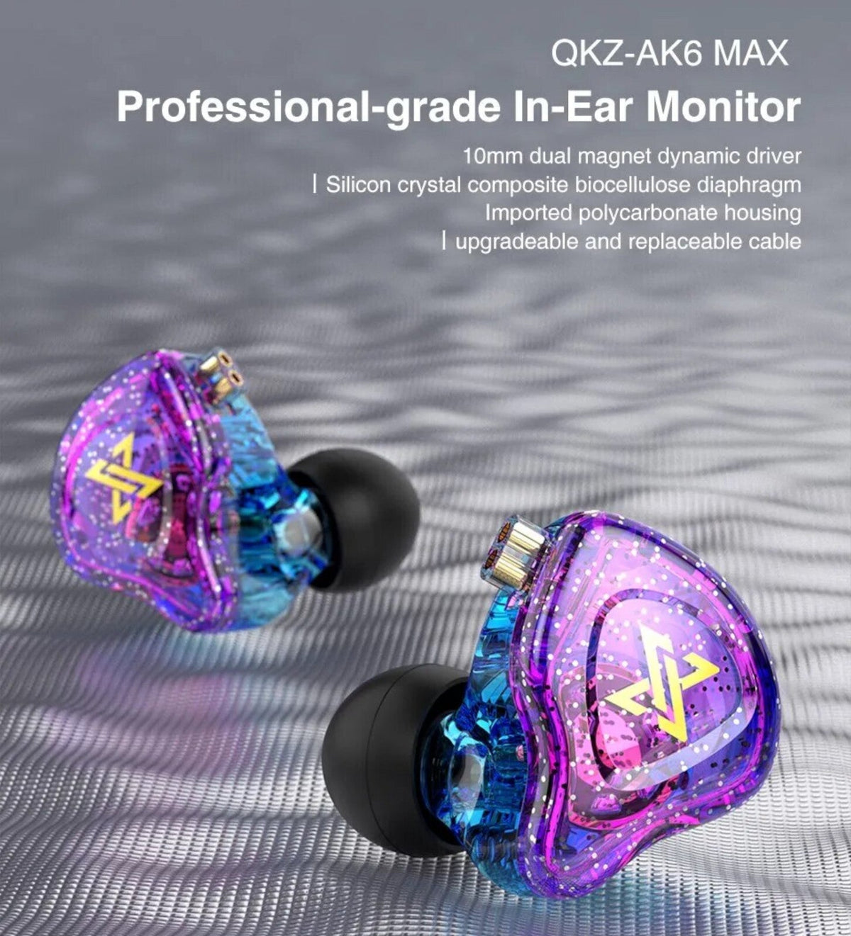 QKZ AK6 Max HiFi In-Ear-Headset