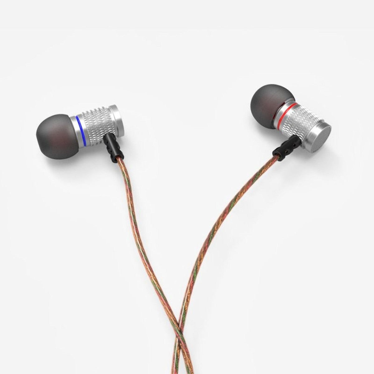 Silbernes KZ ED2 EDR2 In-Ear-Headset