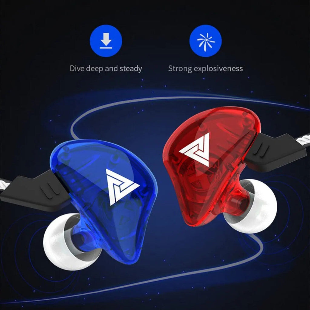 QKZ CK5 HiFi In-Ear-Headset mit Hardcase