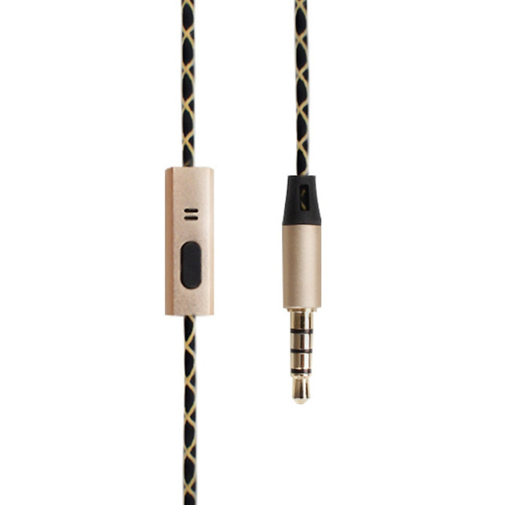 Goldenes 3K T38HS Snake Metall In-Ear-Headset