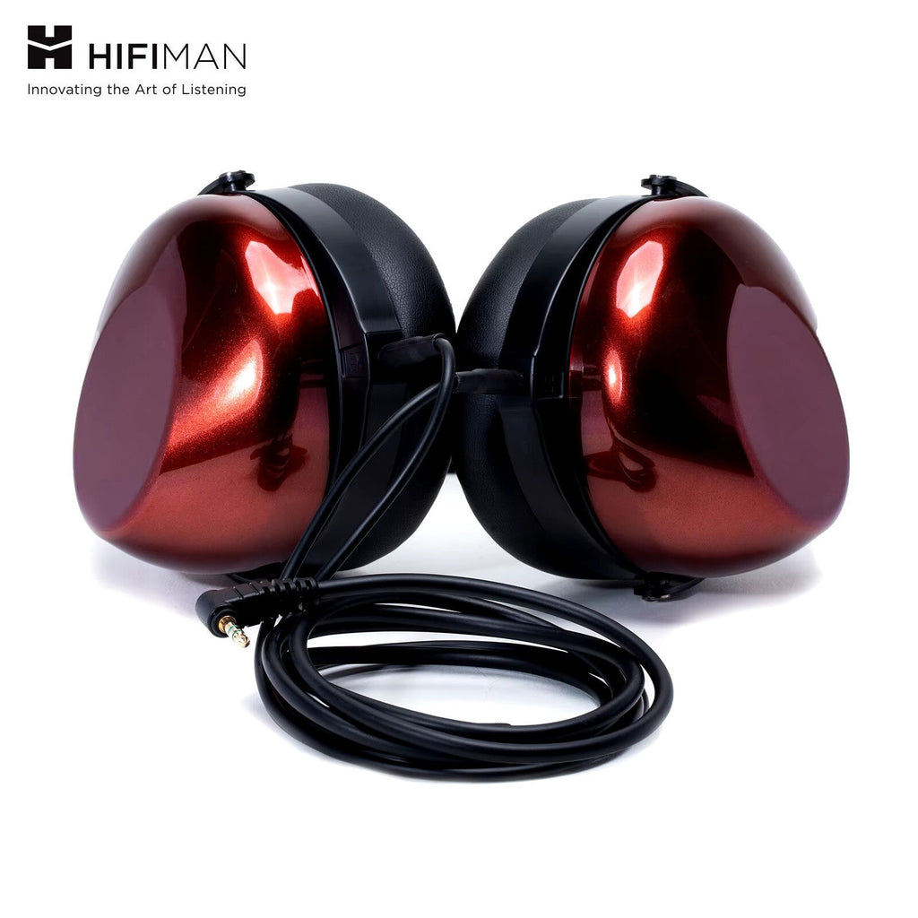 Rot-schwarze Hifiman HE-R9 geschlossene High-End Kopfhörer