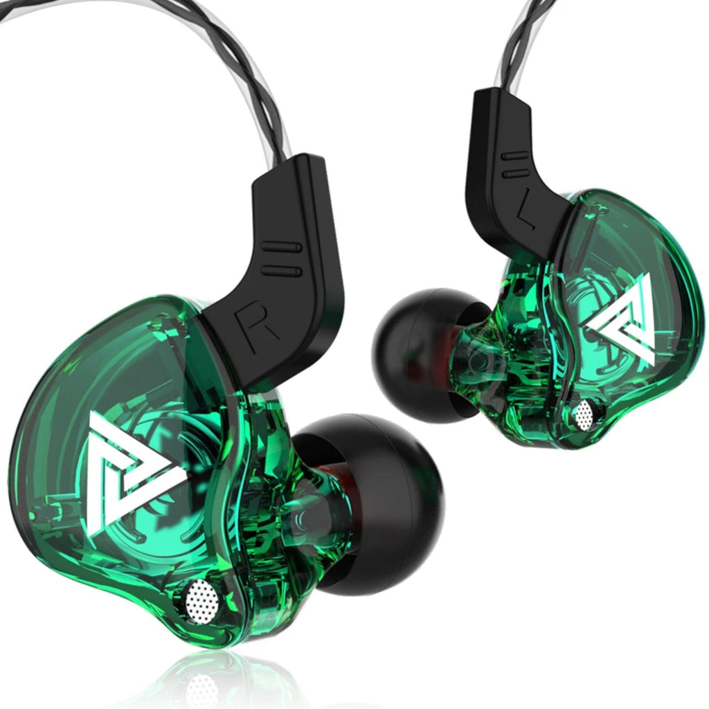 Grüner QKZ AK6 Hi-Res In-Ear-Kopfhörer