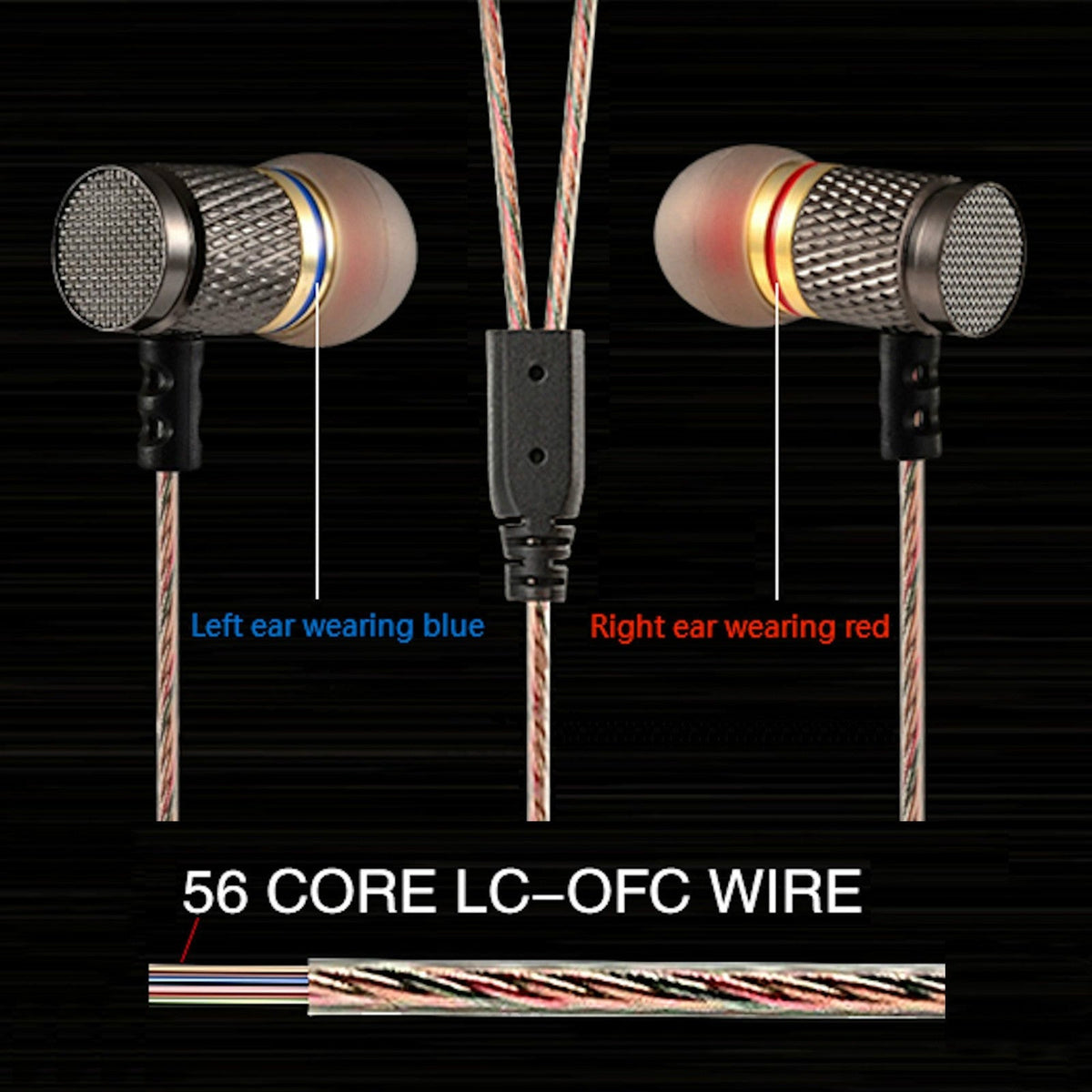 KZ ED2 EDR1 In-Ear-Kopfhörer in Gunmetal