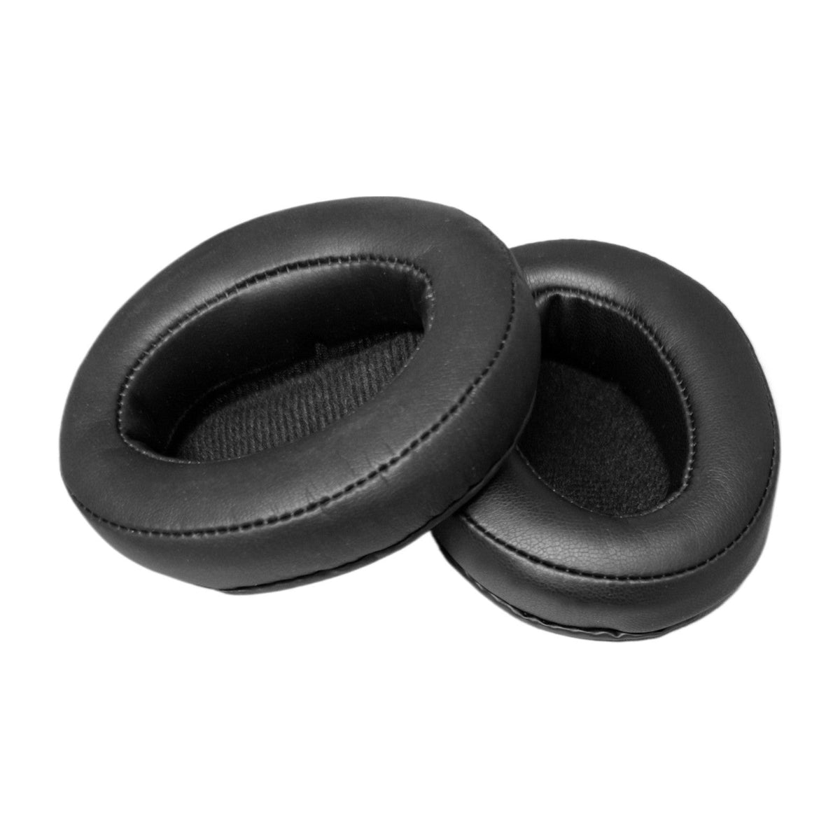 Schwarze Kunstleder-Ohrpolster für Sennheiser Momentum 2 On-Ear