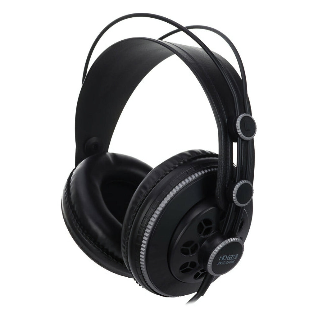 Schwarz-graue Superlux HD681 Studio-Kopfhörer
