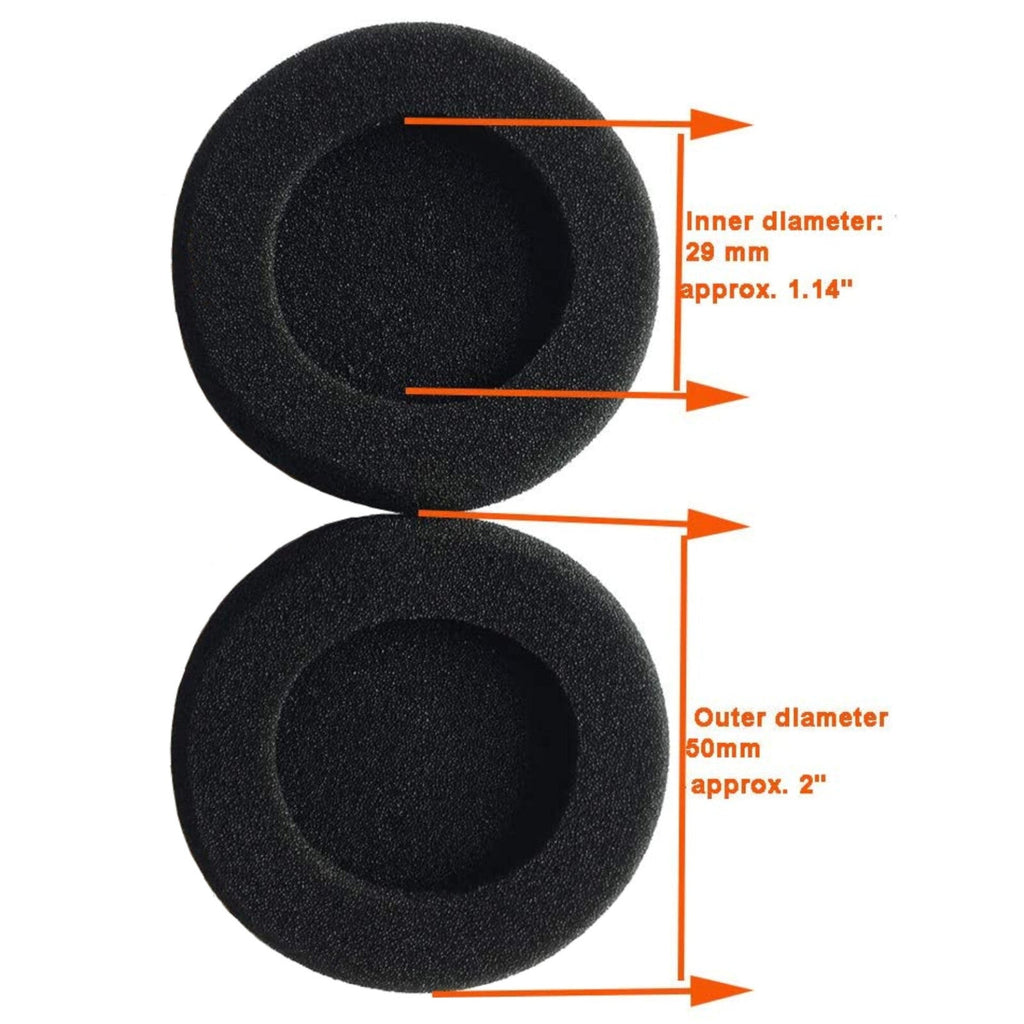 Schaumstoff-Ohrpolster für Koss Porta Pro 48 bis 53 mm