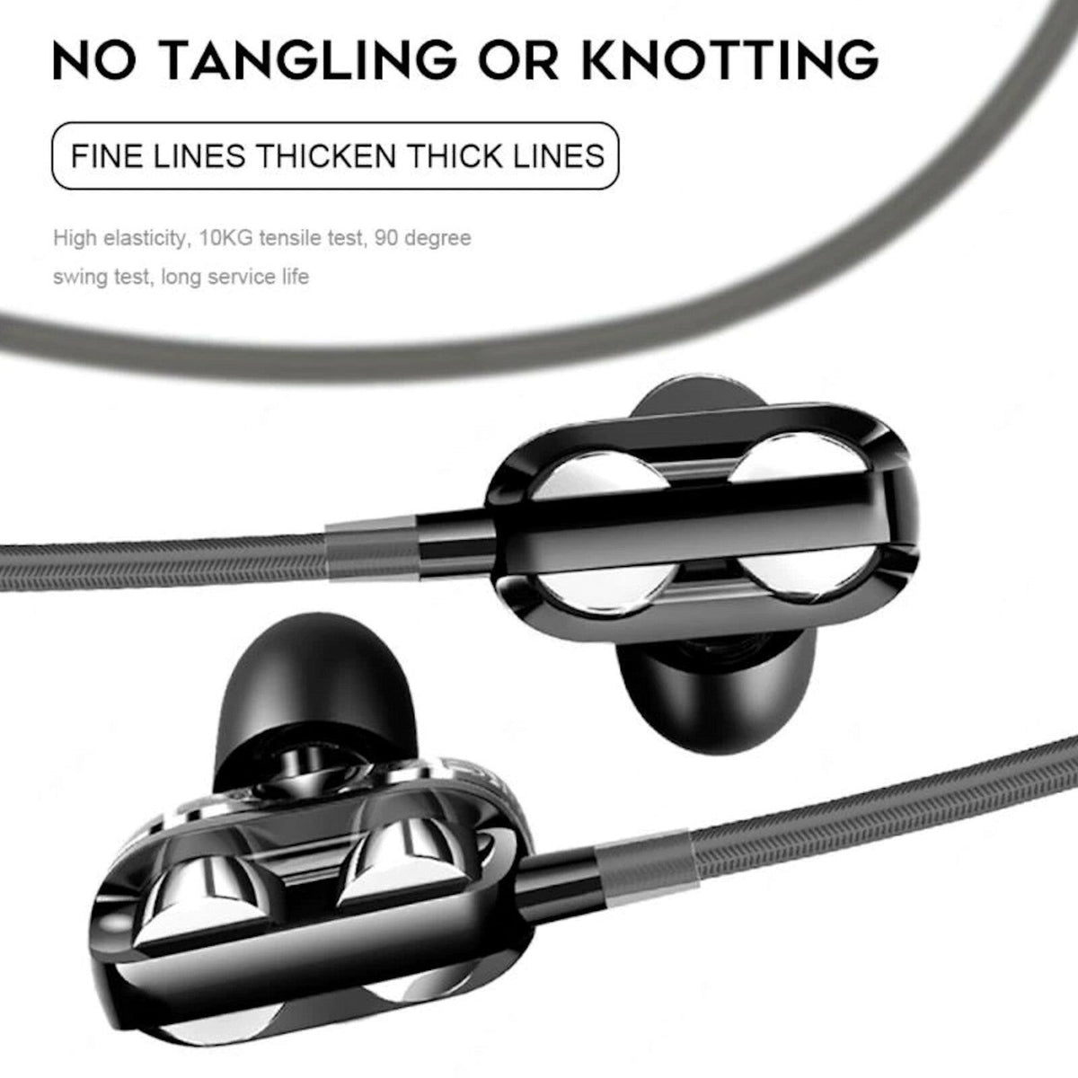 3K X20 Dual-Treiber In-Ear-Headset