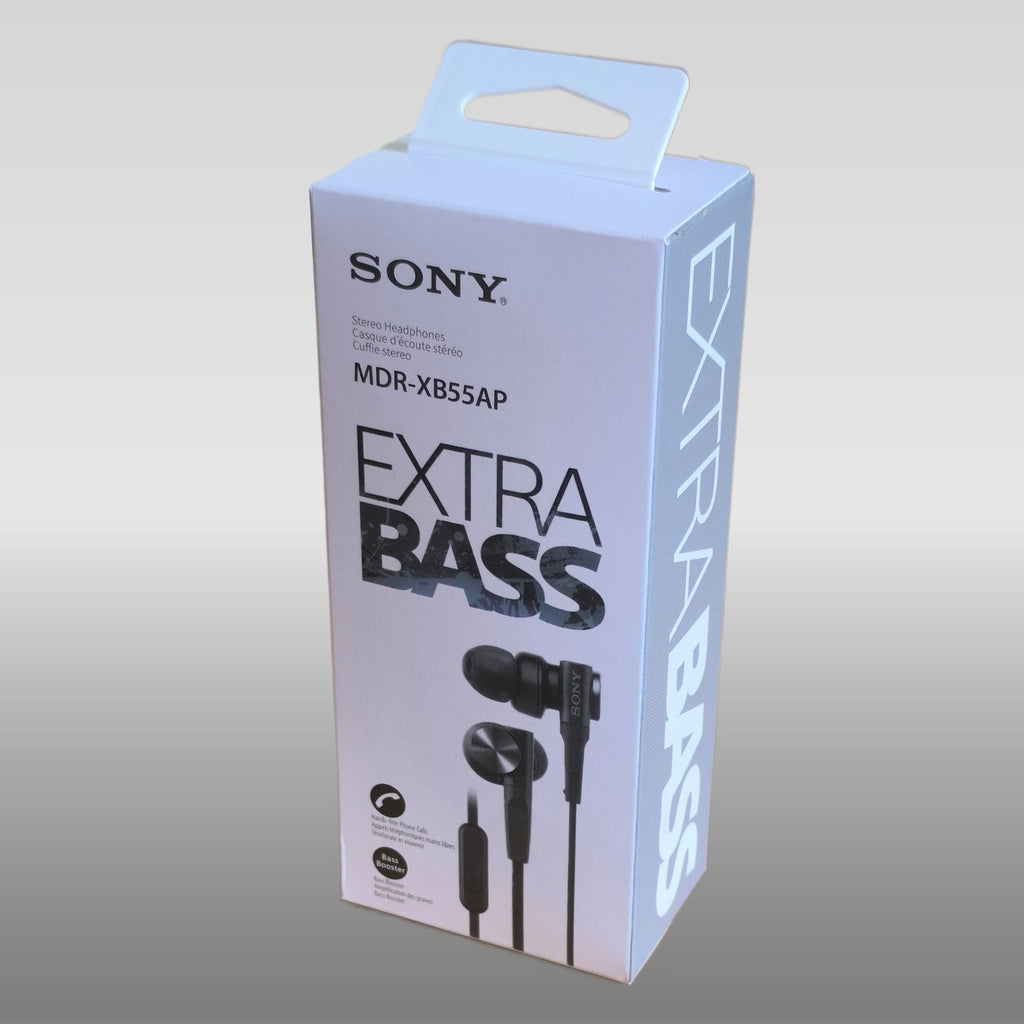 Schwarzes Sony MDR-XB55AP Extra-Bass In-Ear-Headset