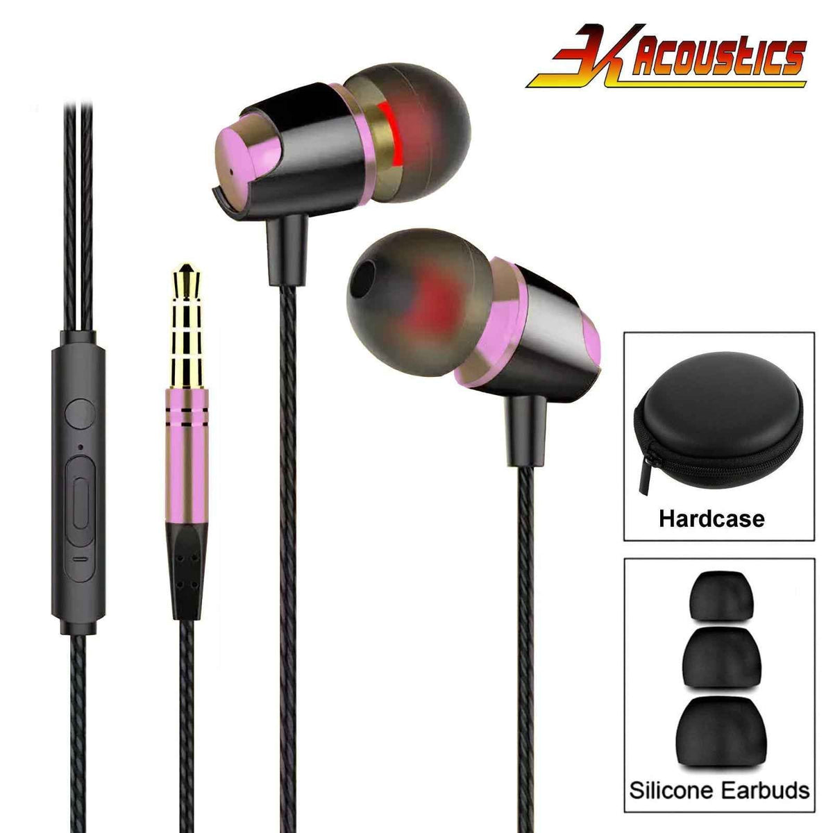 R4 In-Ear-Kopfhörer mit Hardcase
