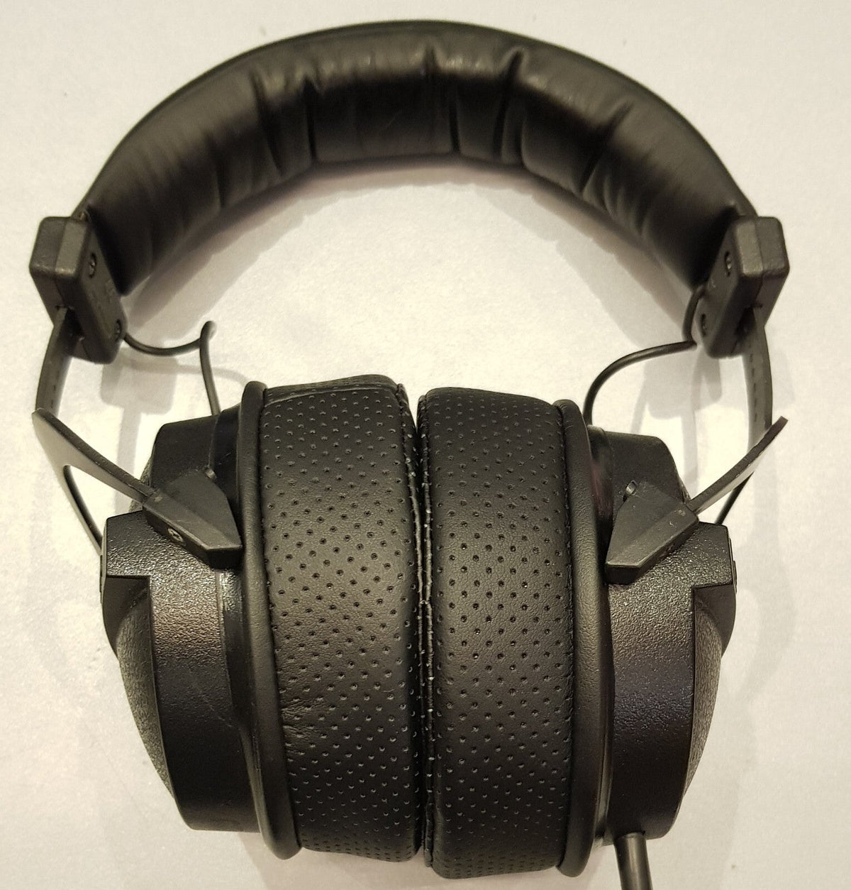 Kunstleder-Ohrpolster mit Kopfband für beyerdynamic DT770 DT880 DT990