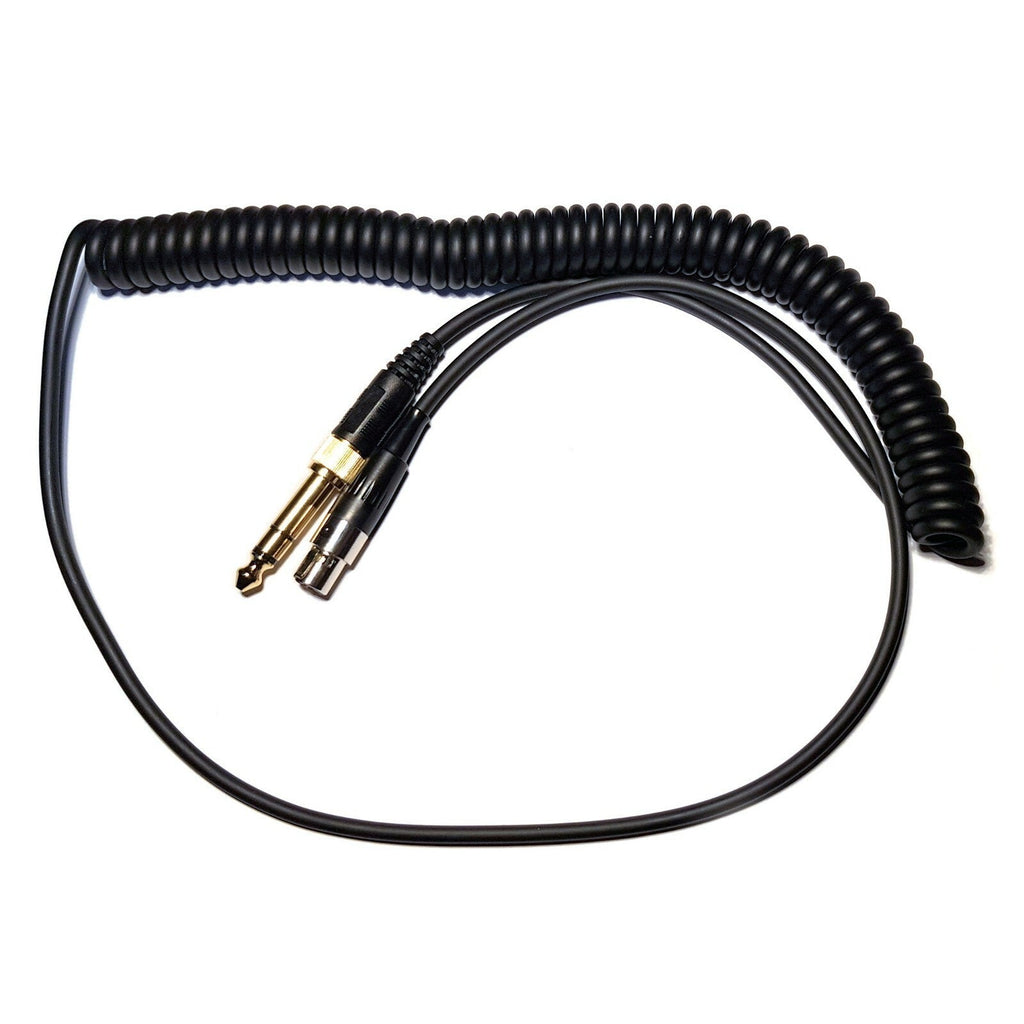 3 m Mini-XLR Spiralkabel für AKG und beyerdynamic