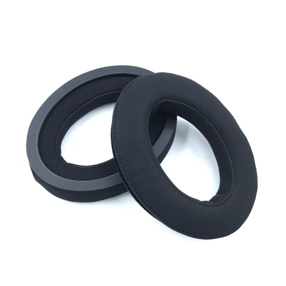 Schwarze Nubuk-Ohrpolster für Sennheiser HD559 bis HD599