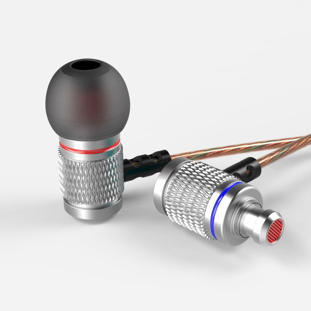 Silbernes KZ ED2 EDR2 In-Ear-Headset