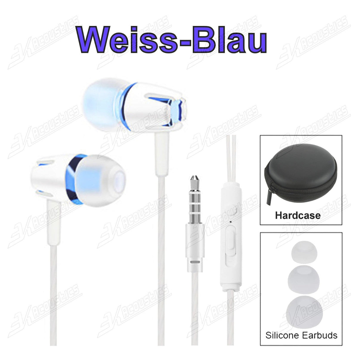 S9+ In-Ear-Kopfhörer mit Lautstärkeregler