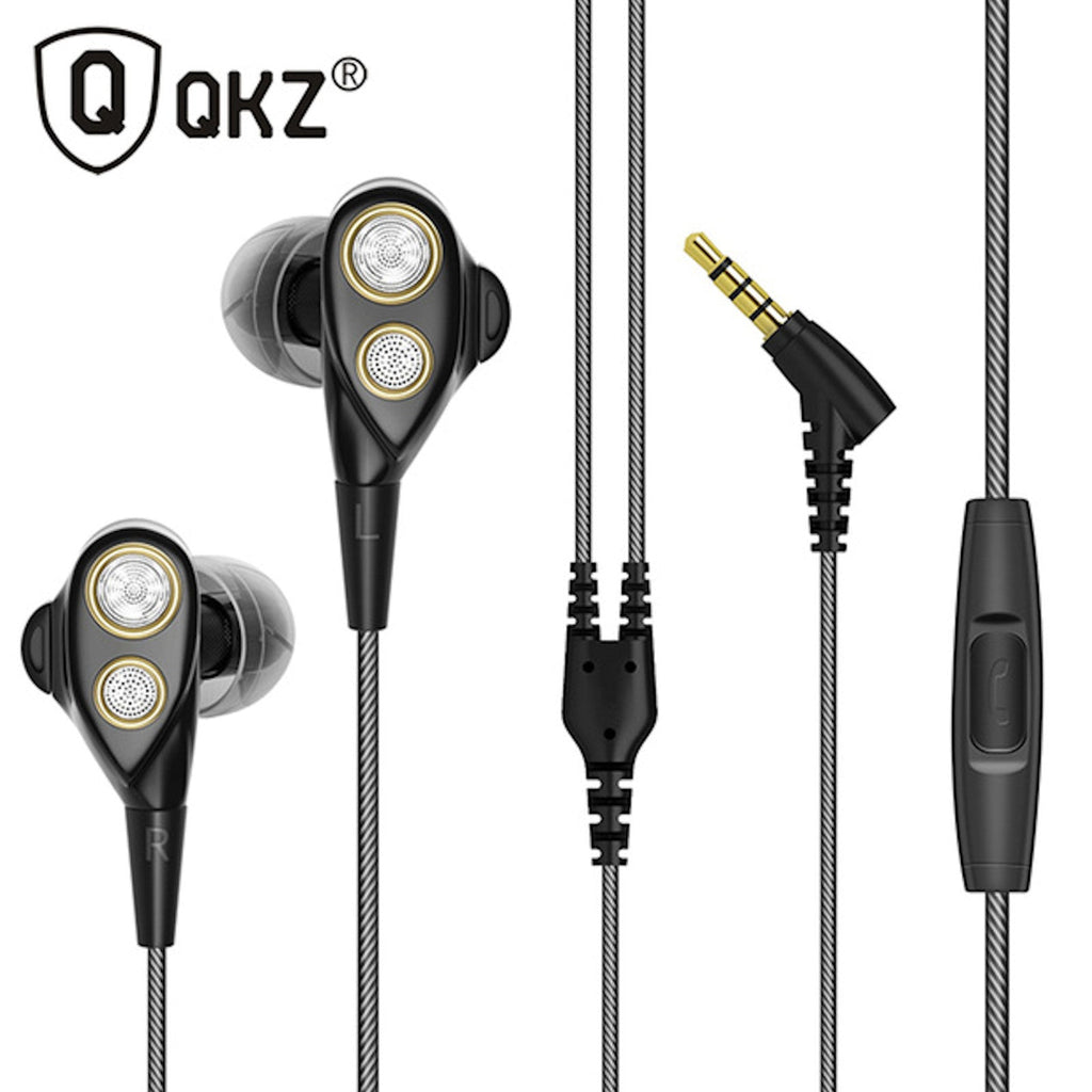 QKZ KD4 Dual-Treiber In-Ear-Headset