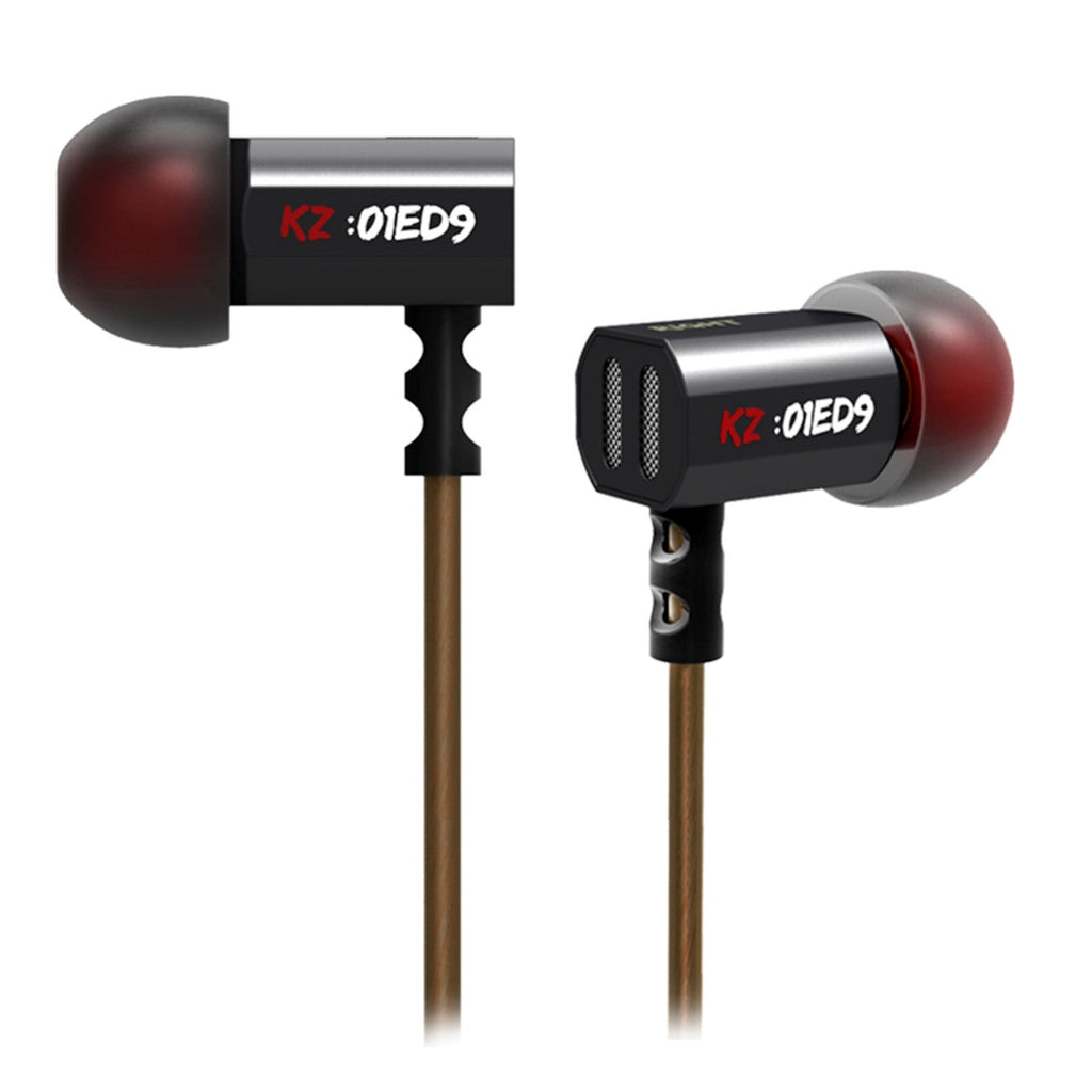 Schwarze KZ ED9 HiFi In-Ear-Kopfhörer
