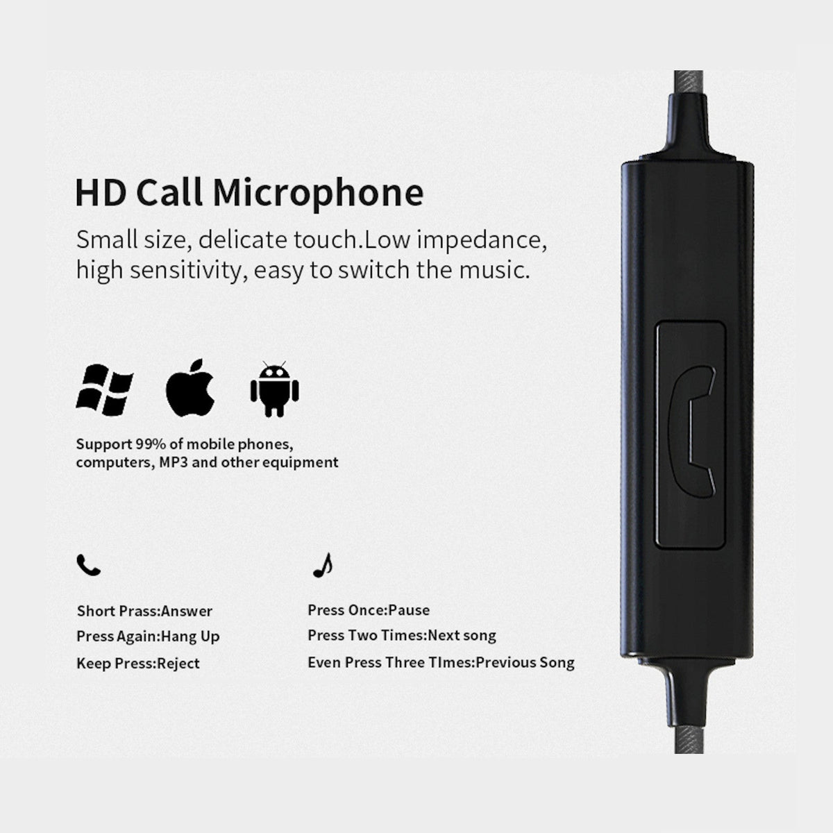 QKZ KD3 Pro HiFi In-Ear-Headset