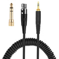3 m Mini-XLR Spiralkabel für AKG und beyerdynamic
