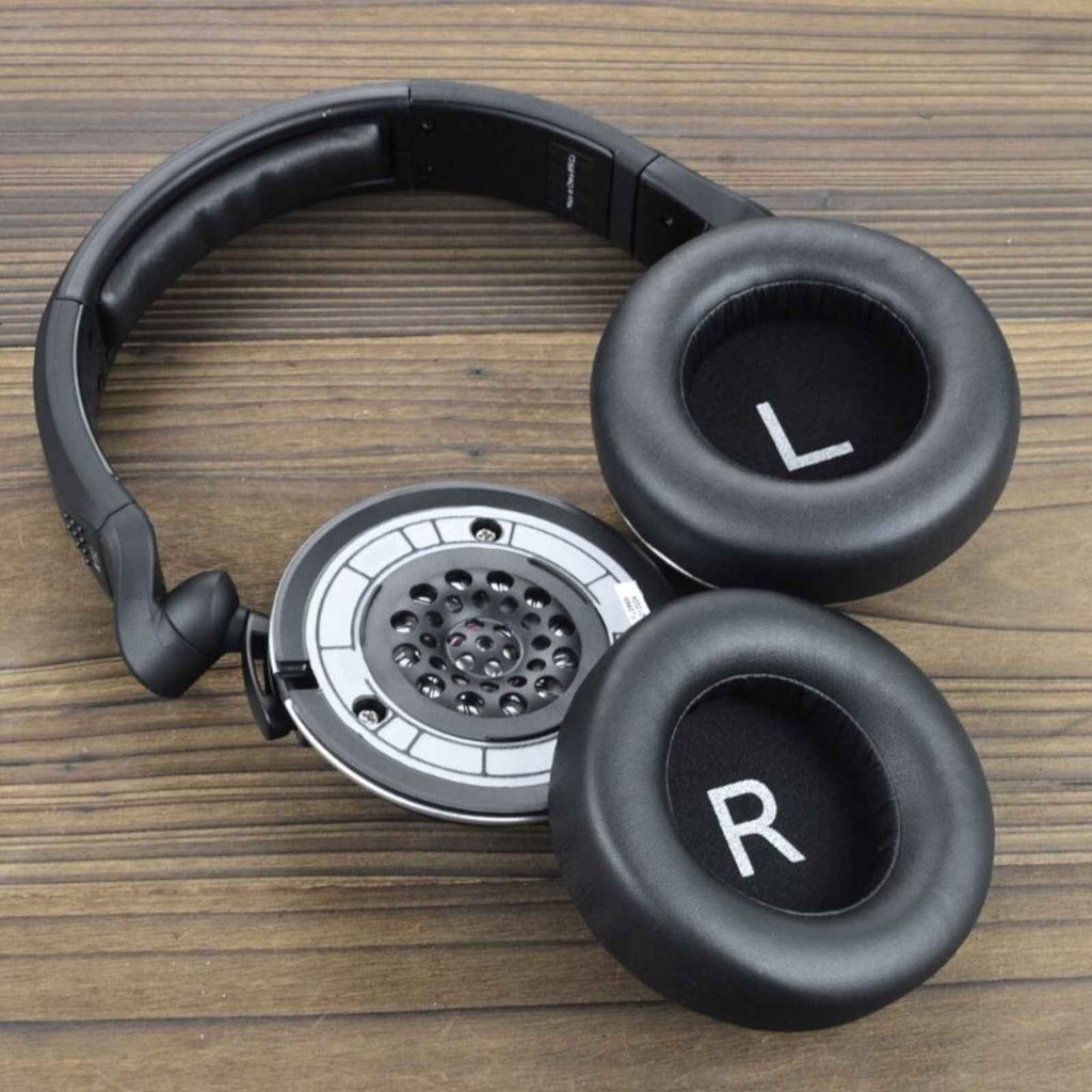 Schwarze Kunstleder-Ohrpolster für AKG K245 K545 und K845