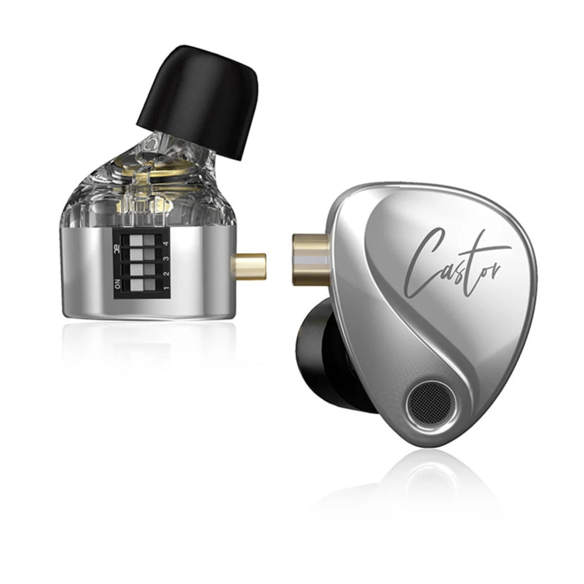 KZ Castor In-Ear-Kopfhörer mit einstellbarem Bass
