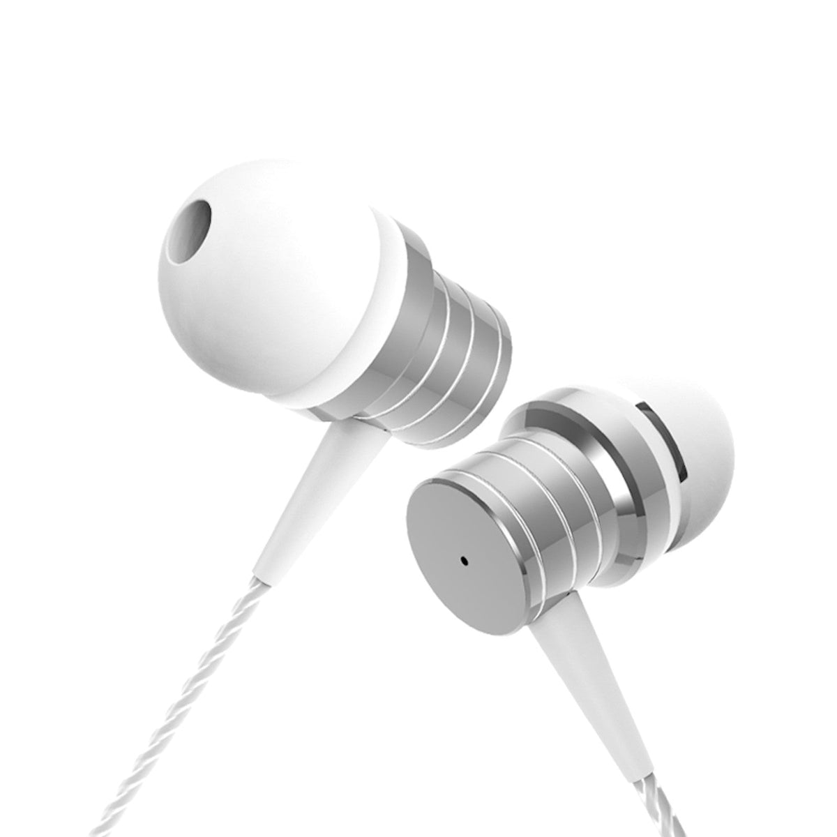 Schwarzer PTM P15 Metall In-Ear-Kopfhörer